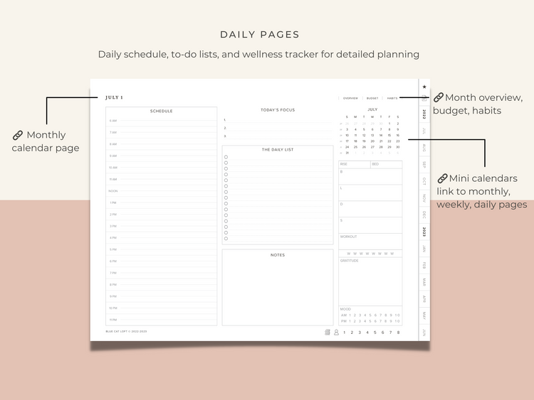 2022-2023 Digital Student Planner - Landscape