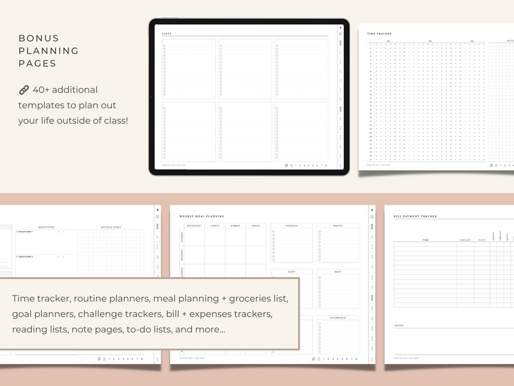 2022-2023 Digital Student Planner - Landscape