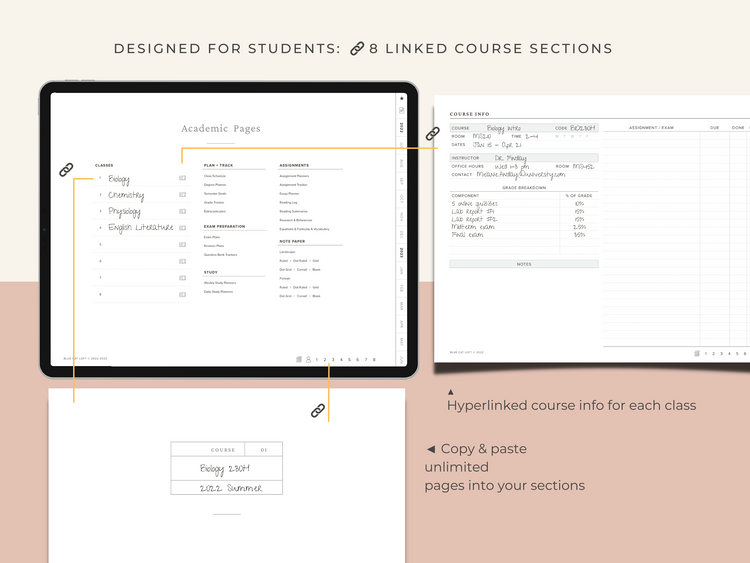 2022-2023 Digital Student Planner - Landscape