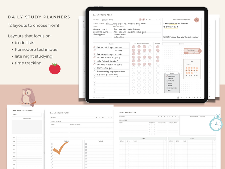 Digital Student Organizer - Landscape