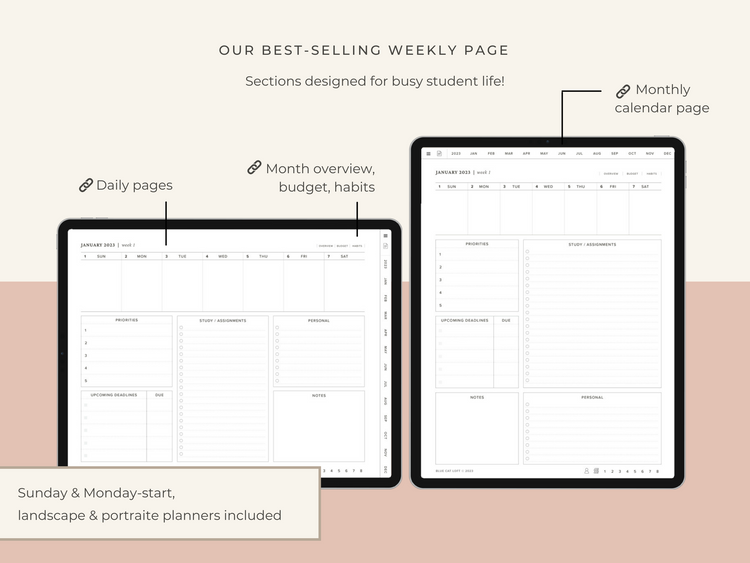 2023 Digital Student Planner