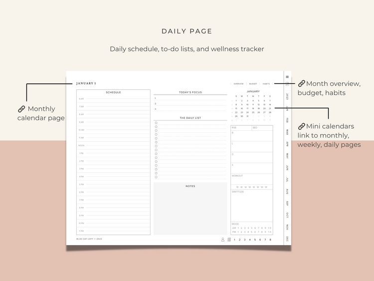 2023 Digital Student Planner